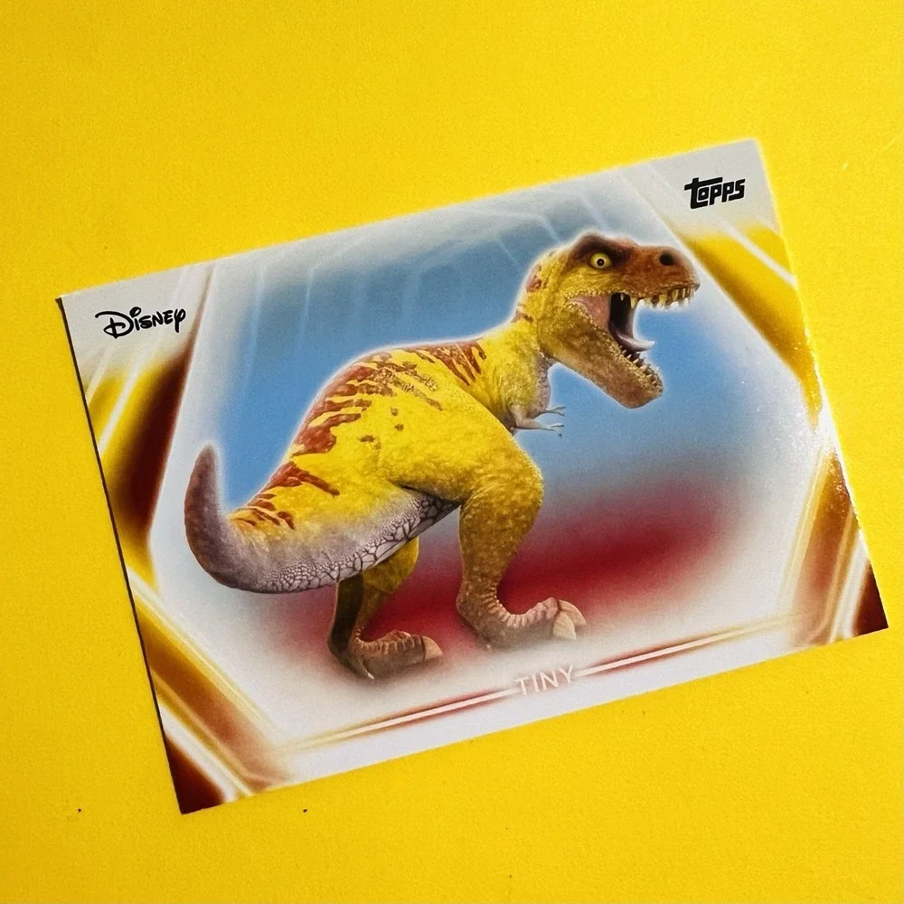 2026 Topps Chrome Disney Neon‎ Tiny #144 Base Insert Card